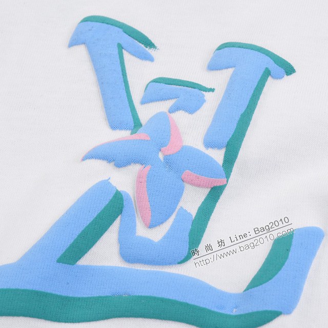 Louisvuitton路易威登Lv專門店2023SS新款發泡印花T恤 男女同款 tzy2759
